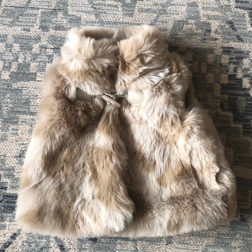 Koala kids faux fur vest